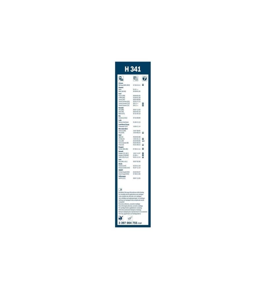 BOSCH - Automotive Heckscheibenwischer H341, 340 mm