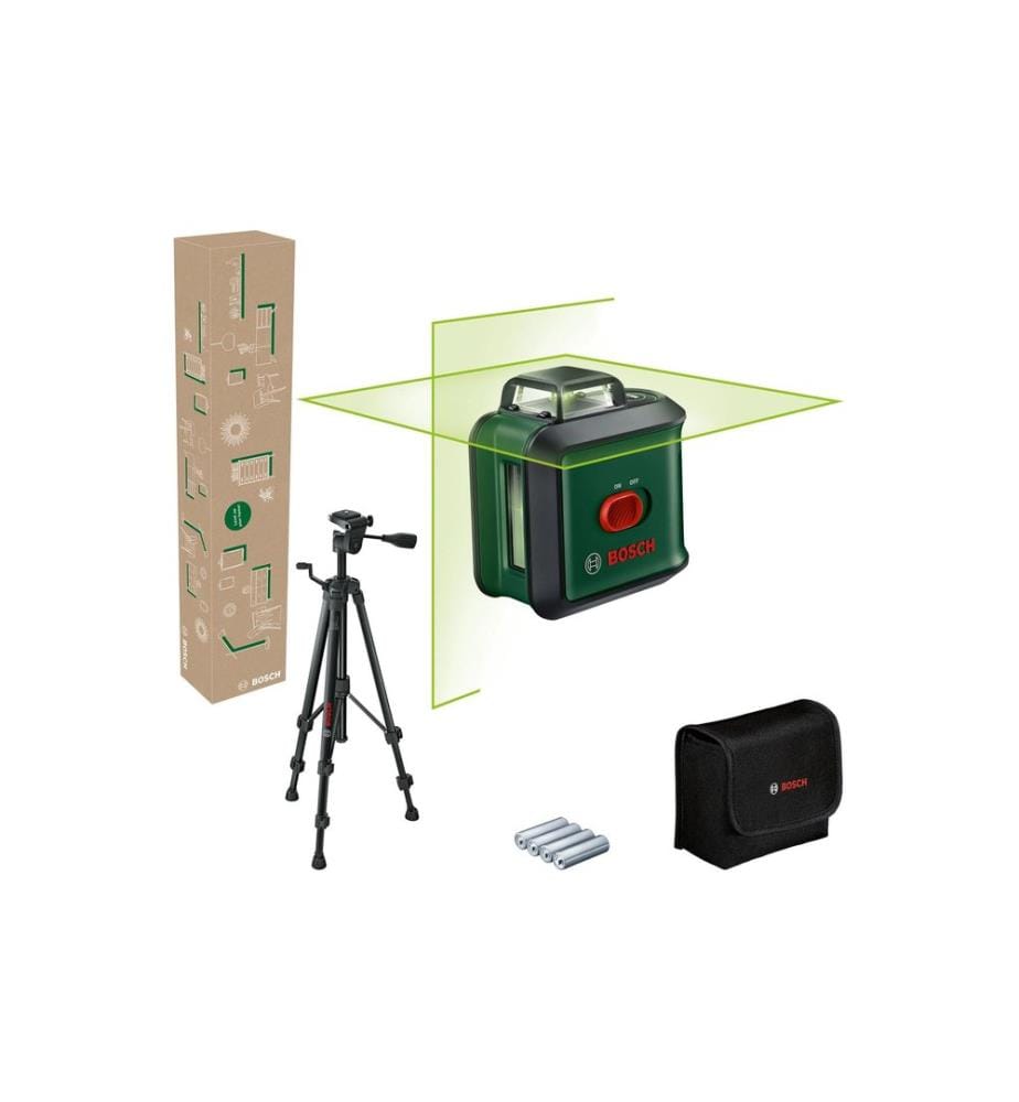 BOSCH - Laser à lignes croisées Niveau universel 360 24 m