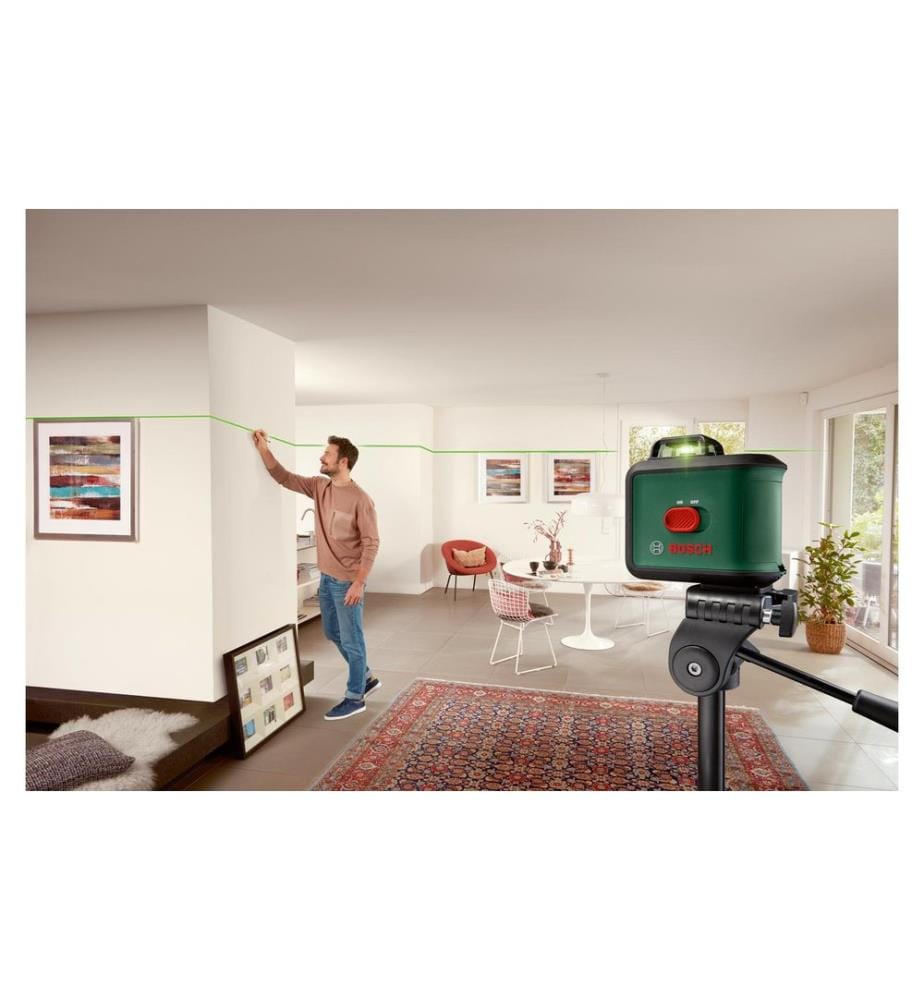 BOSCH - Laser à lignes croisées Niveau universel 360 24 m