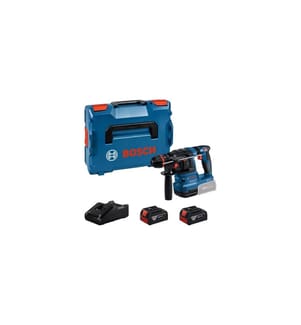 BOSCH - Professional Marteau perforateur sans fil avec ONECHUCK GBH 18 V-22 X 2x batterie en L-BOXX