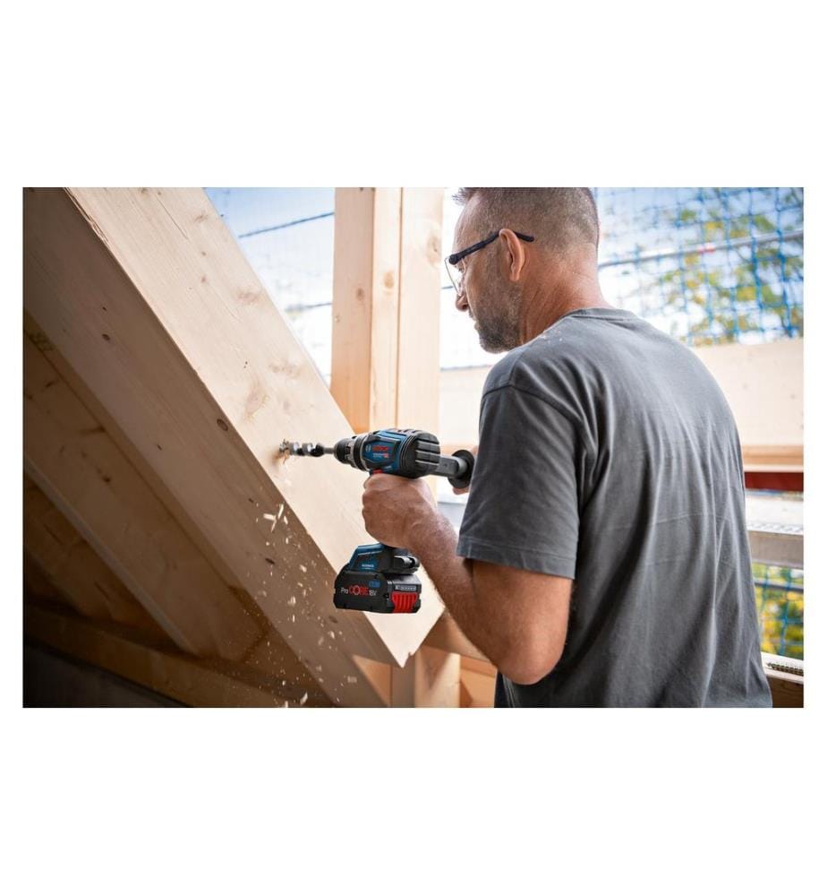 BOSCH - Professional Perceuses à percussion sans fil GSB 18V-150 C Biturbo 2x 8Ah