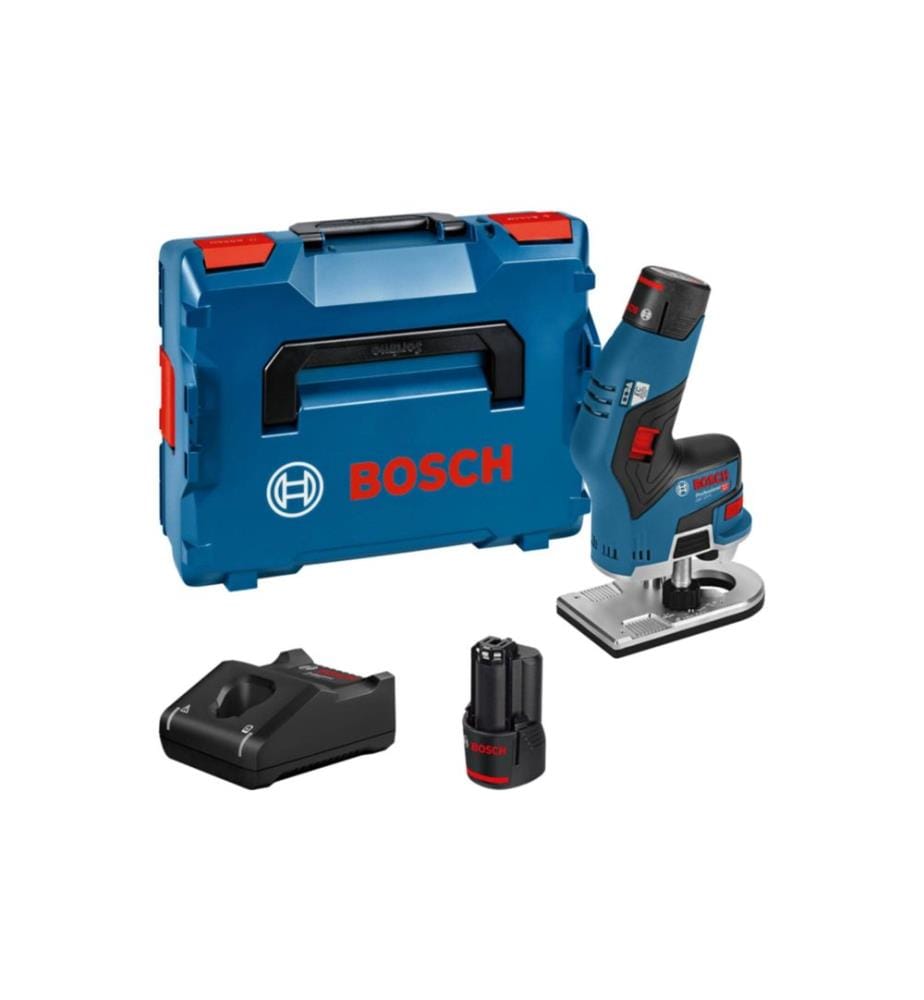 BOSCH - Professional Fraiseuse de bords sans fil PRO GKF 12V-8 Set en L-BOXX