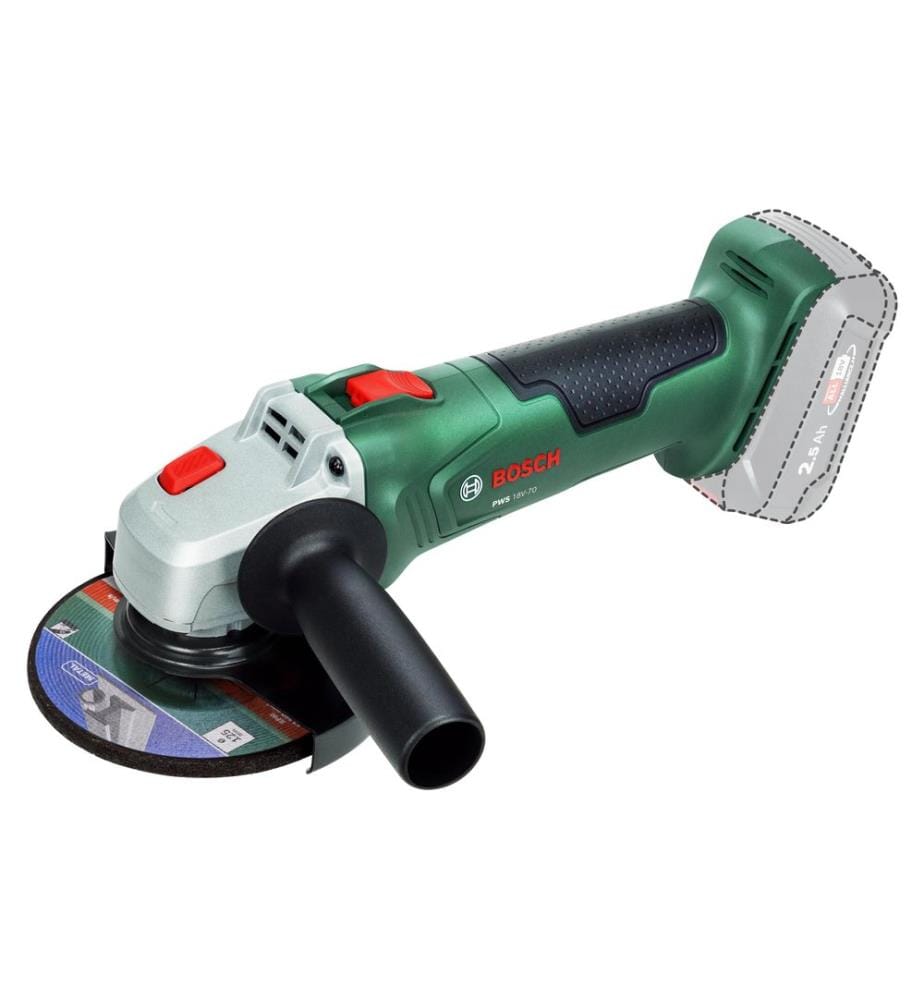 BOSCH - Winkelschleifer PWS 18 V-70 125 mm