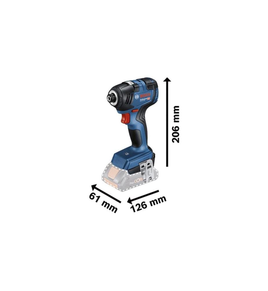 BOSCH - Professional Clés à chocs sans fil GDR 18 V-200