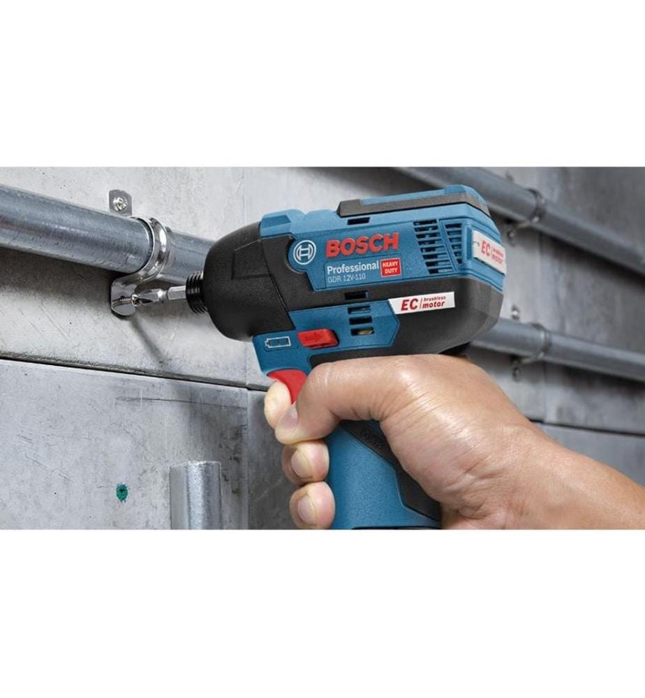 BOSCH - Professional Clés à chocs sans fil GDR 12 V-110 + 2 x 3.0 Ah + L-Boxx