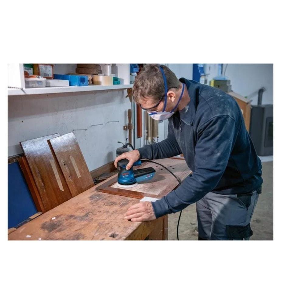 BOSCH - Professional Ponceuse excentrique PRO GEX 125-1 AE dans la mallette de l'artisan