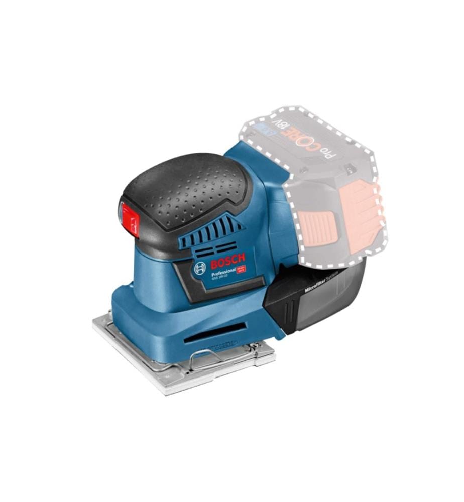 BOSCH - Professional Ponceuses orbitales à batterie PRO Heavy Duty GSS 18V-10 (sans batterie)