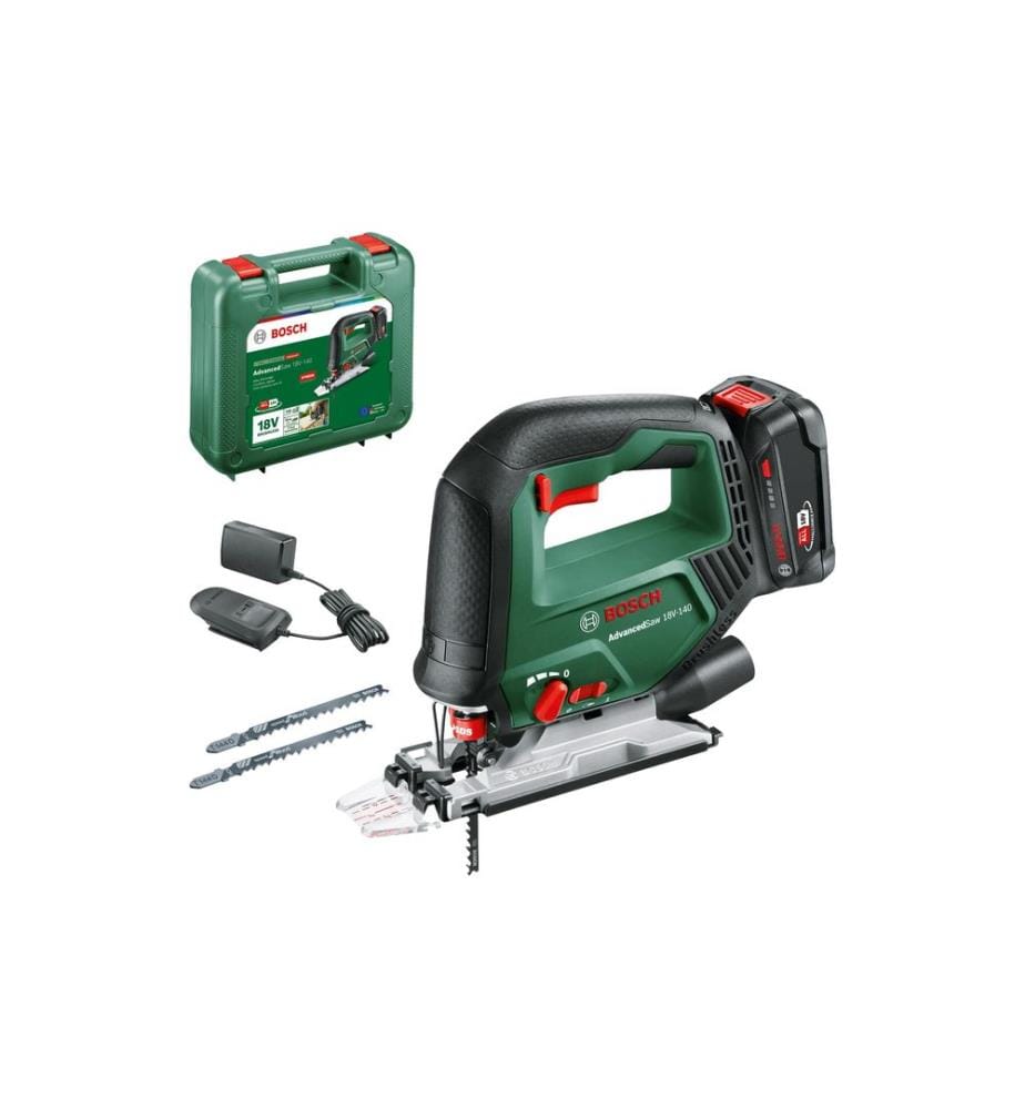 BOSCH - Scies sauteuses sans fil Kit AdvancedSaw 18 V-140 2.0 Ah