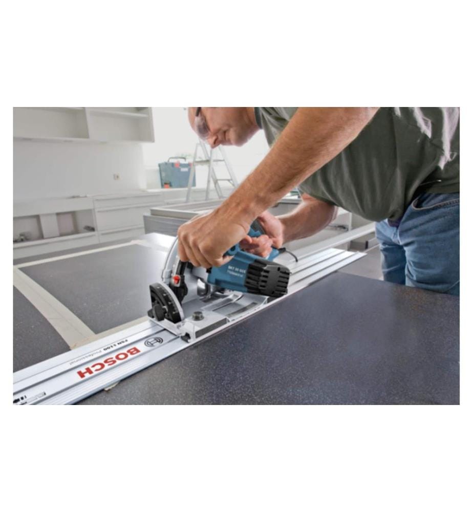 BOSCH - Professional Scie circulaire portative PRO GKT 55 GCE en L-BOXX avec lame de scie circulaire