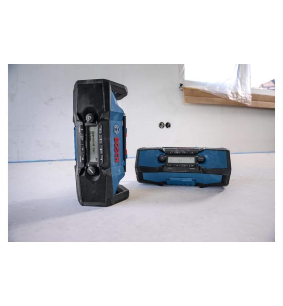 BOSCH - Professional Baustellenradio PRO GPB18V-3SC Blau/Schwarz