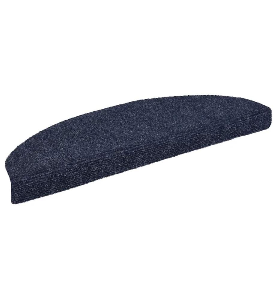 Stufenmatten Selbstklebend 15 Stk. 65x21x4 cm Blau Halbrund Gross