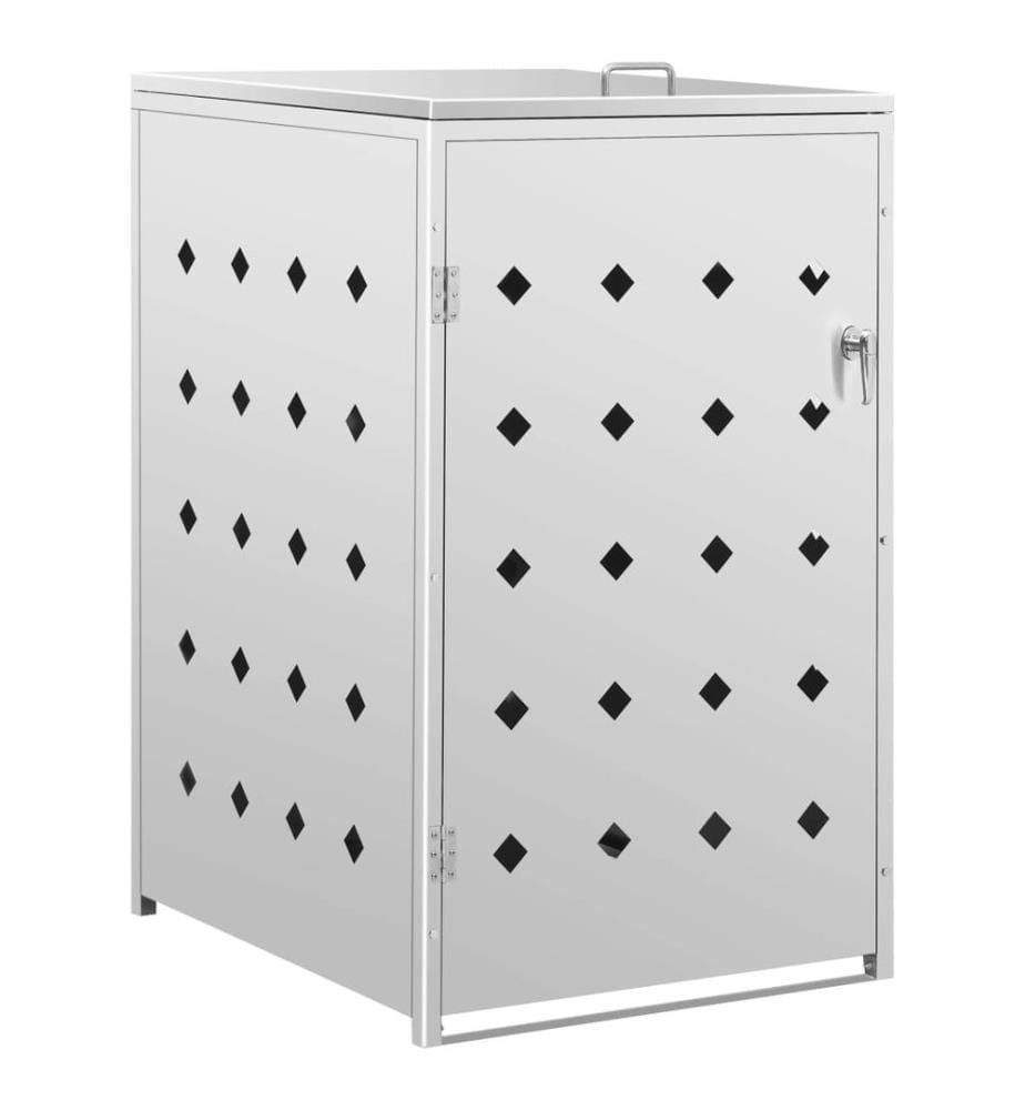 Mülltonnenbox für 1 Tonne 240 L Edelstahl