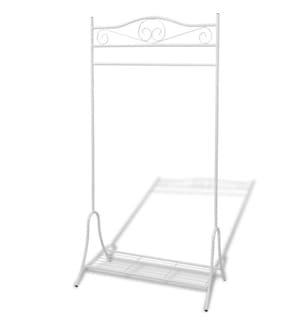 Kleiderständer Stahl Weiss