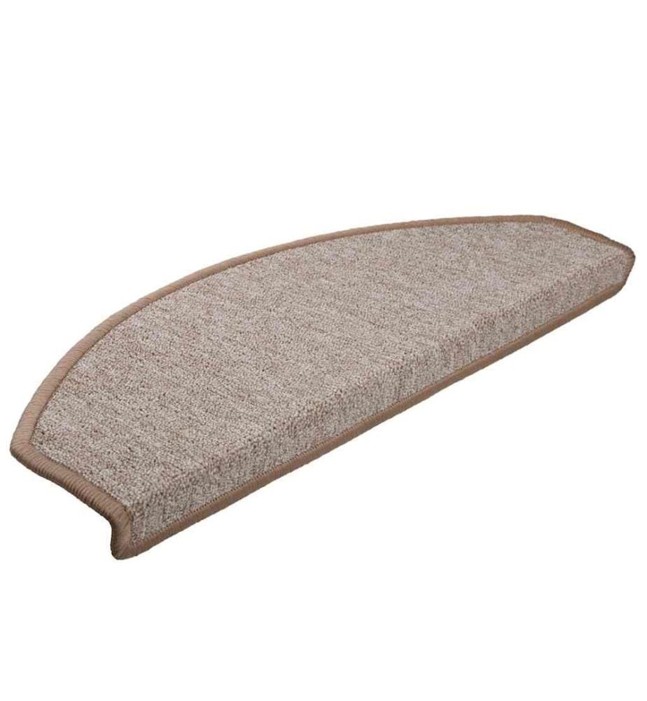 Stufenmatten 20 Stk. 65x24x4 cm Hellbraun Halbrund Gross