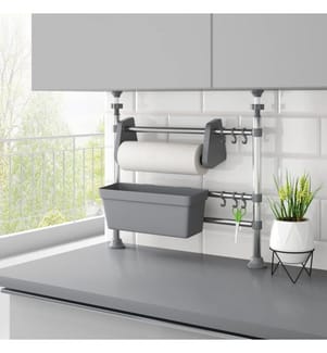 Organisateur de cuisine réglable Aluminium