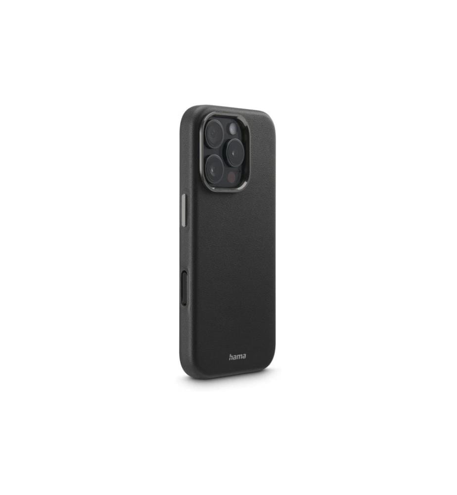 HAMA - Coque arrière Premium iPhone 16 Pro Noir
