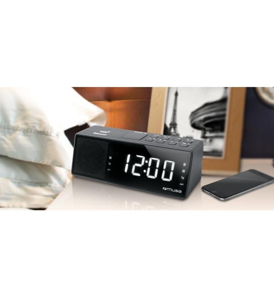 Radio réveil MUSE - Modèle : M 172 BT