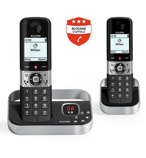 ALCATEL senza fili - Modello : F890VOICEDUONOIR