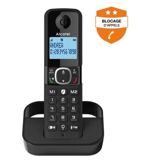 ALCATEL senza fili - Modello : F860NOIR
