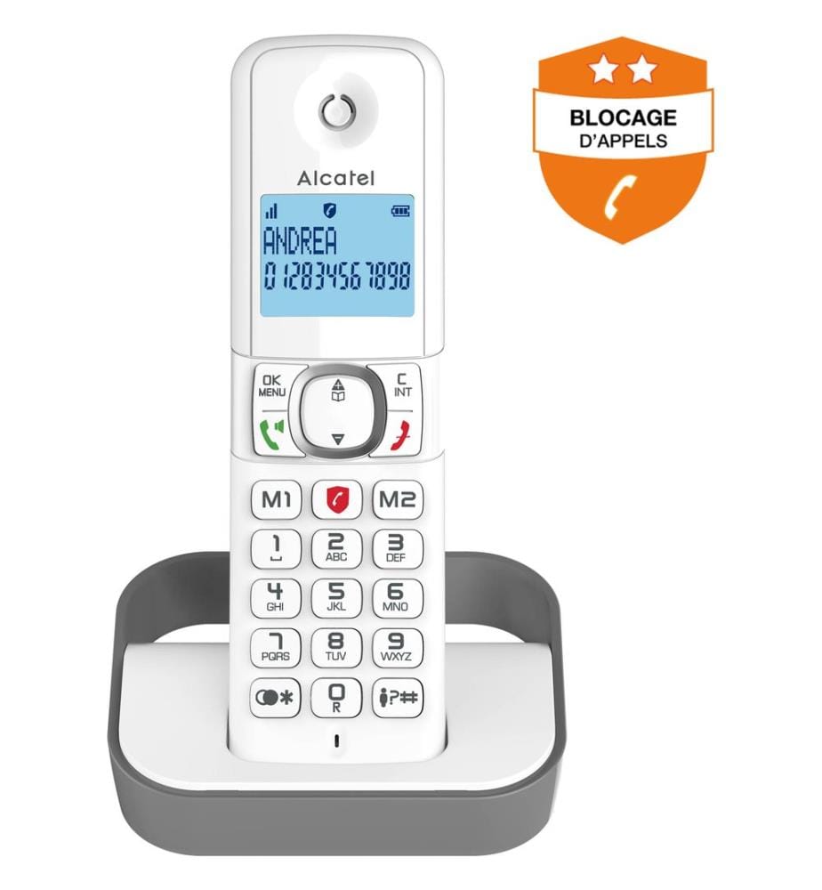 ALCATEL senza fili - Modello : F860VOICETRIOGREY