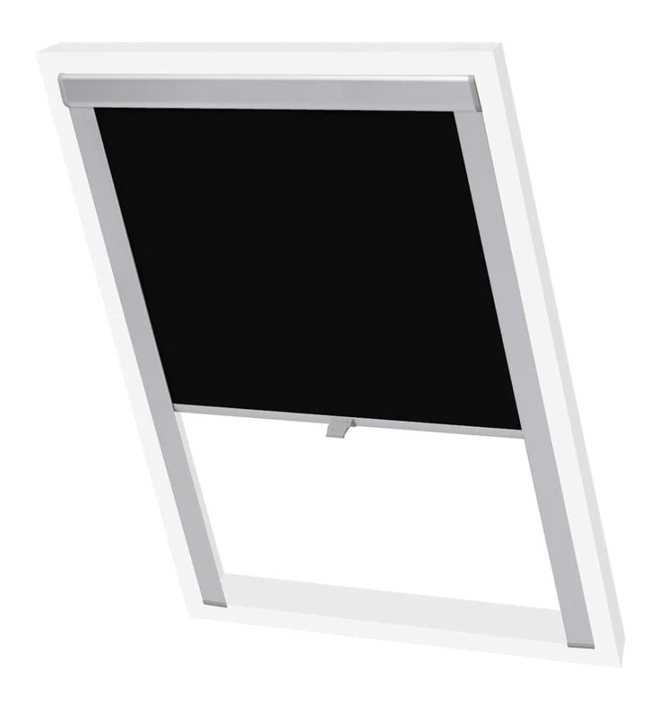 Verdunkelungsrollo Schwarz MK04