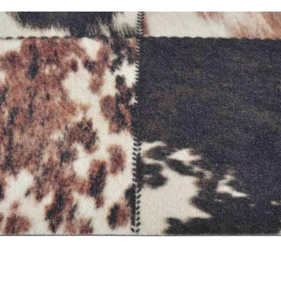 Tapis de cuisine lavable impression peau d'animal 60x300 cm