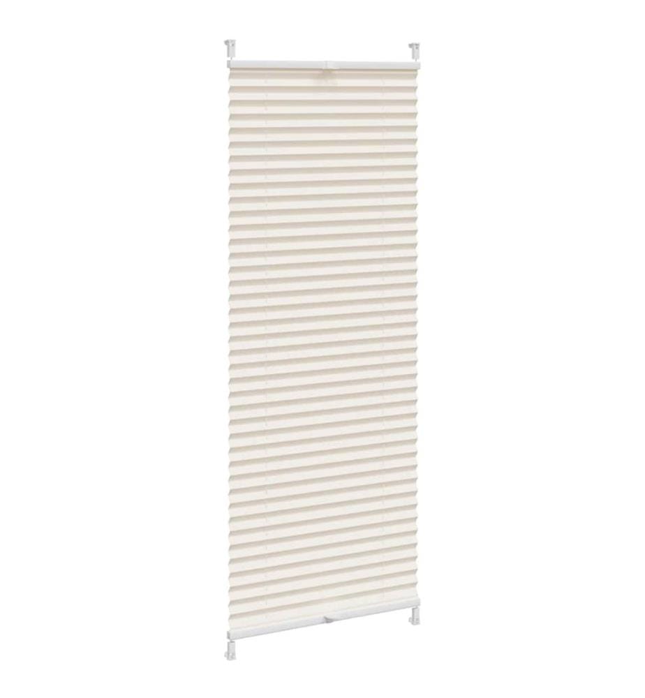 Plissee Faltrollo Rollo Plisseerollo 40x100cm Creme