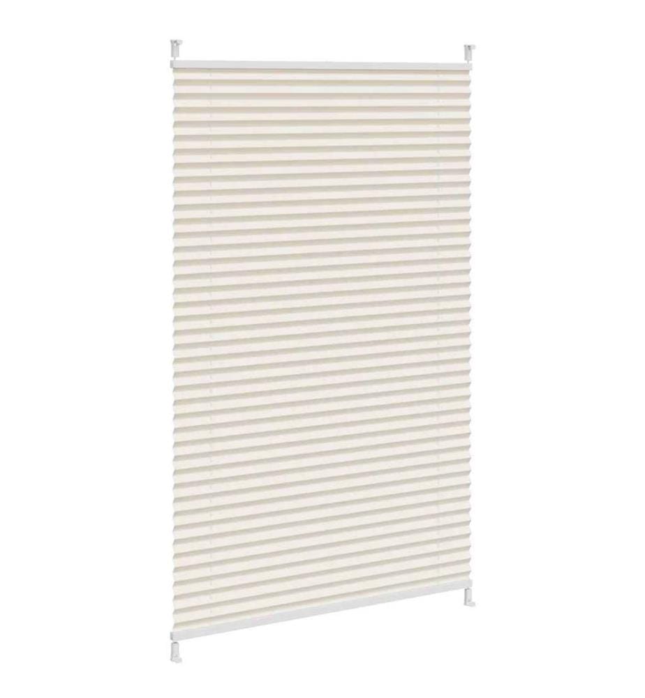 Plissee Faltrollo Rollo Plisseerollo 80x125cm Creme