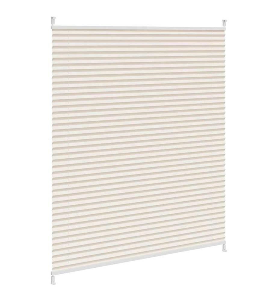 Plissee Faltrollo Rollo Plisseerollo 110x125cm Creme