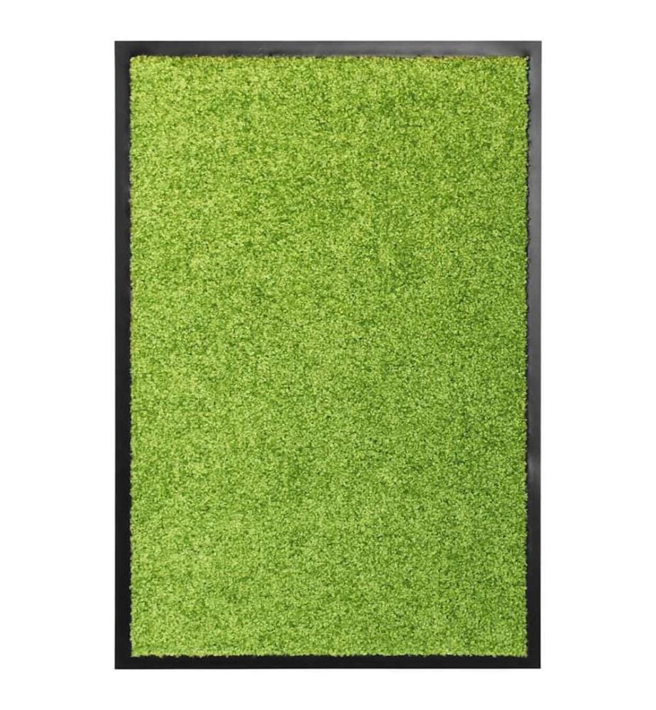 Paillasson lavable Vert 40x60 cm