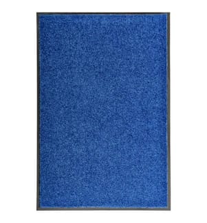 Fussmatte Waschbar Blau 60x90 cm
