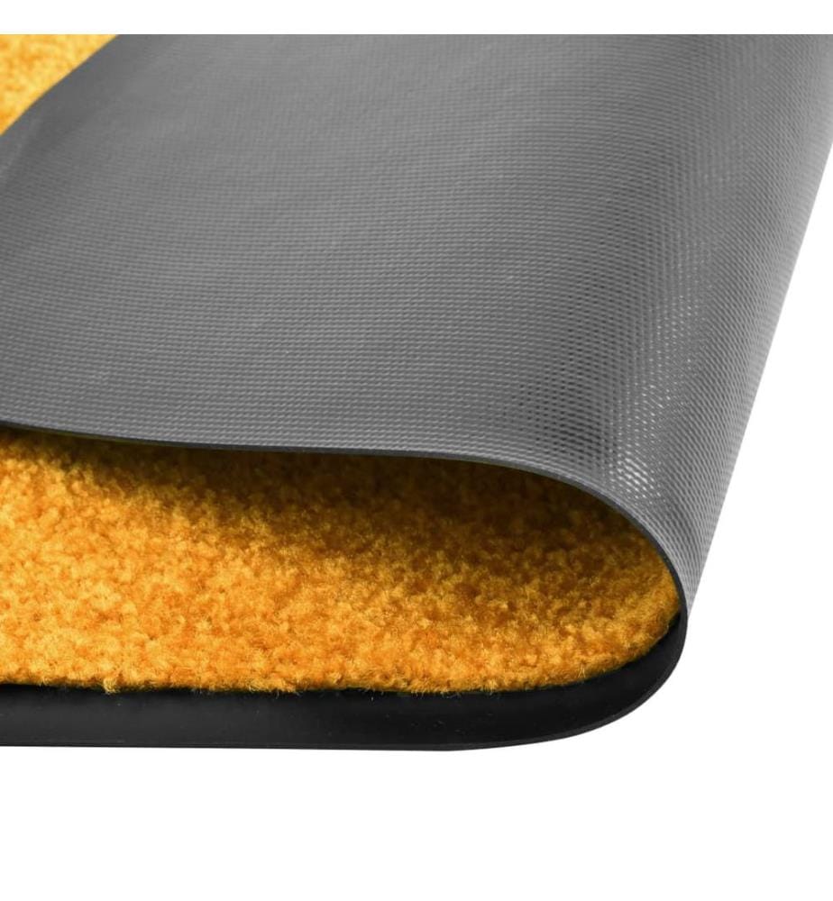 Fussmatte Waschbar Orange 40x60 cm