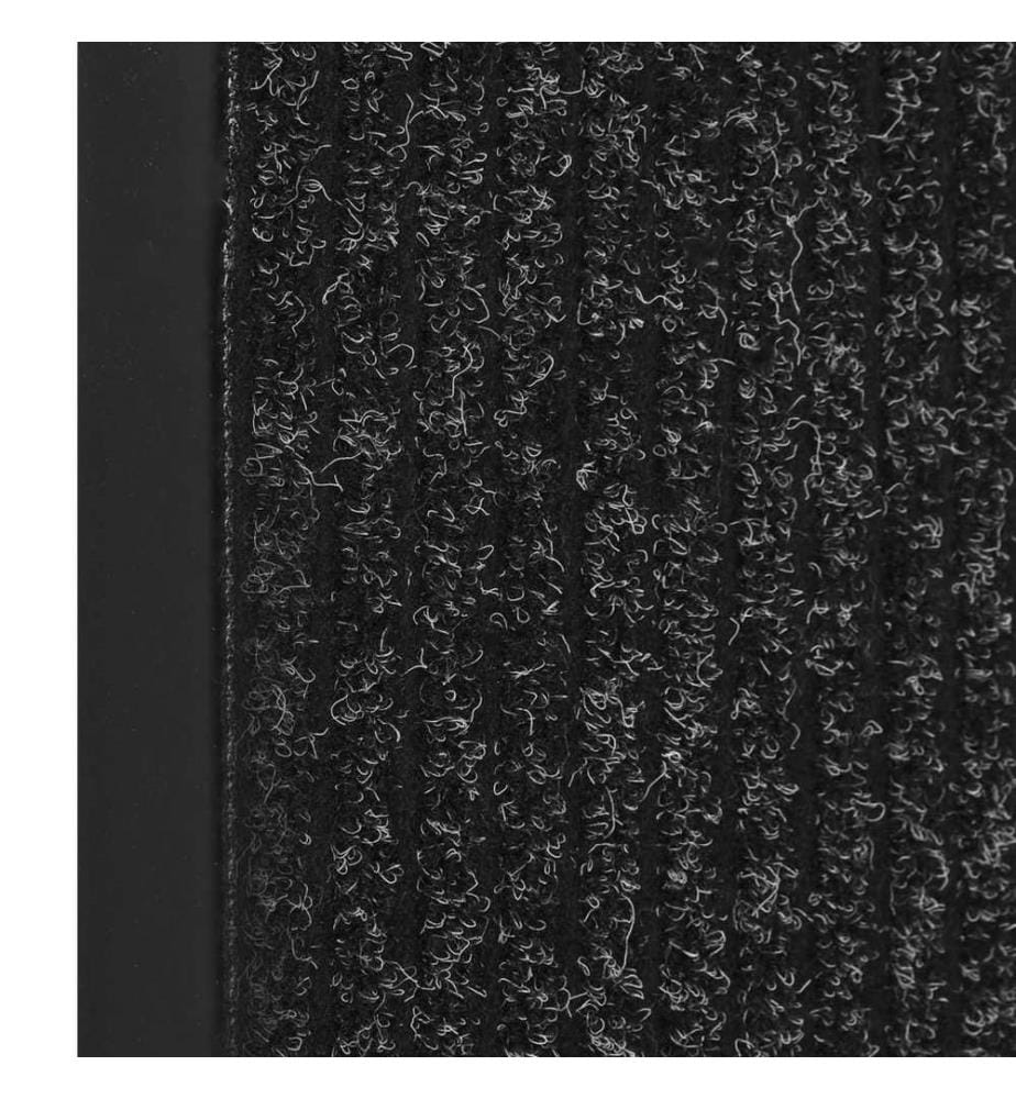 Fussmatte Anthrazit Gestreift 40x60 cm