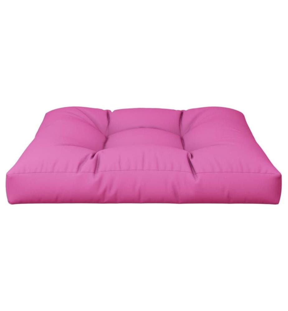 Coussin de palette Rose 80x80x12 cm tissu