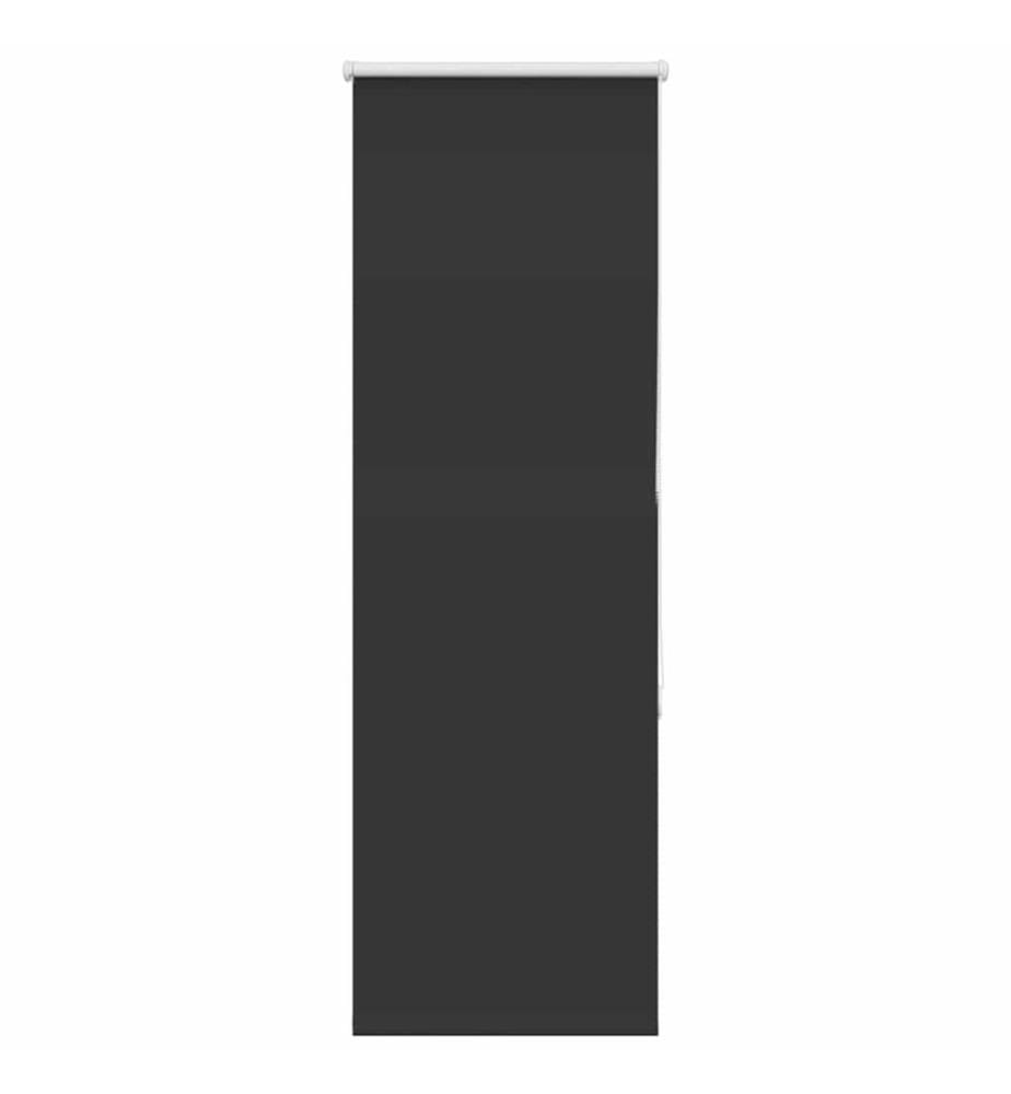 Verdunkelungsrollo Schwarz 60x150 cm Stoffbreite 55,7 cm