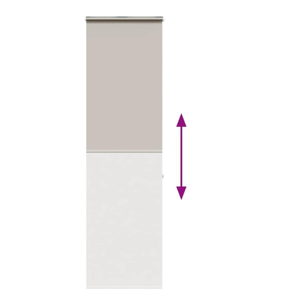 Duschrollo mit Kassette 70x240 cm Stoffbreite 66 cm