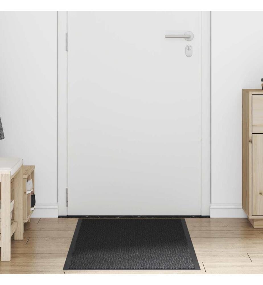 Fussmatte Schwarz 60x150 cm