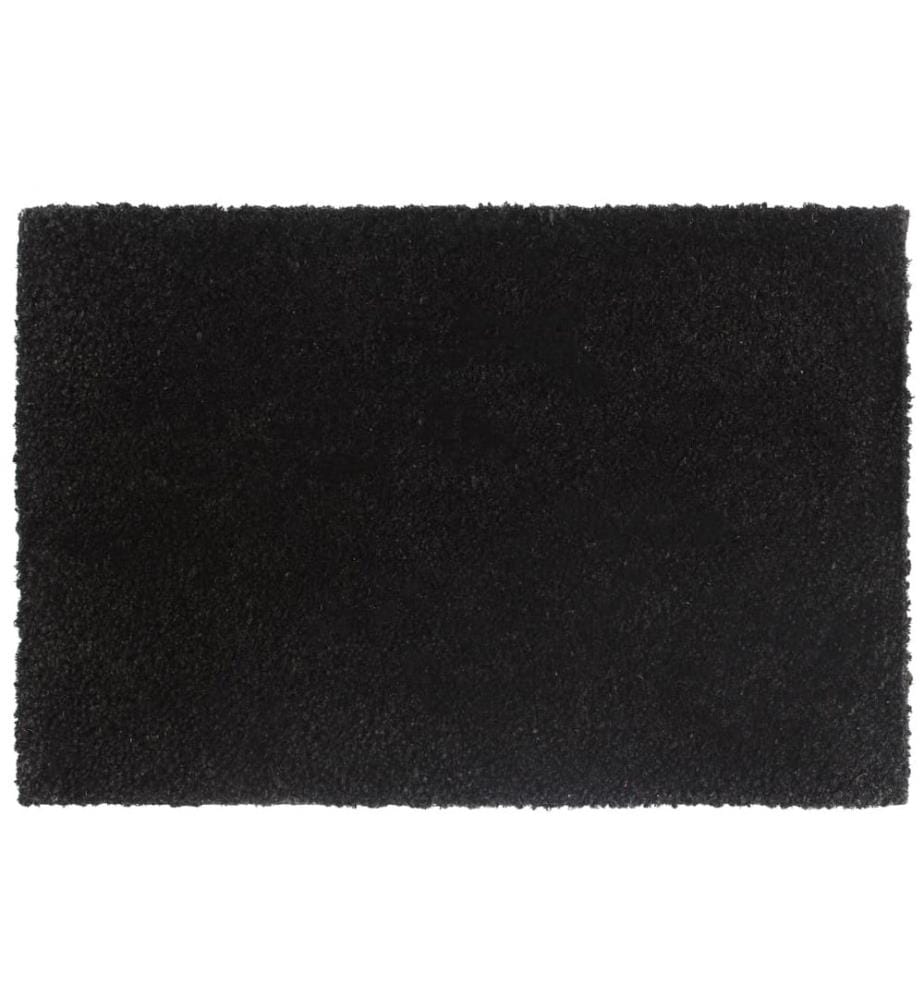 Fussmatten 5 Stk. Schwarz 40x60 cm Kokosfaser Getuftet