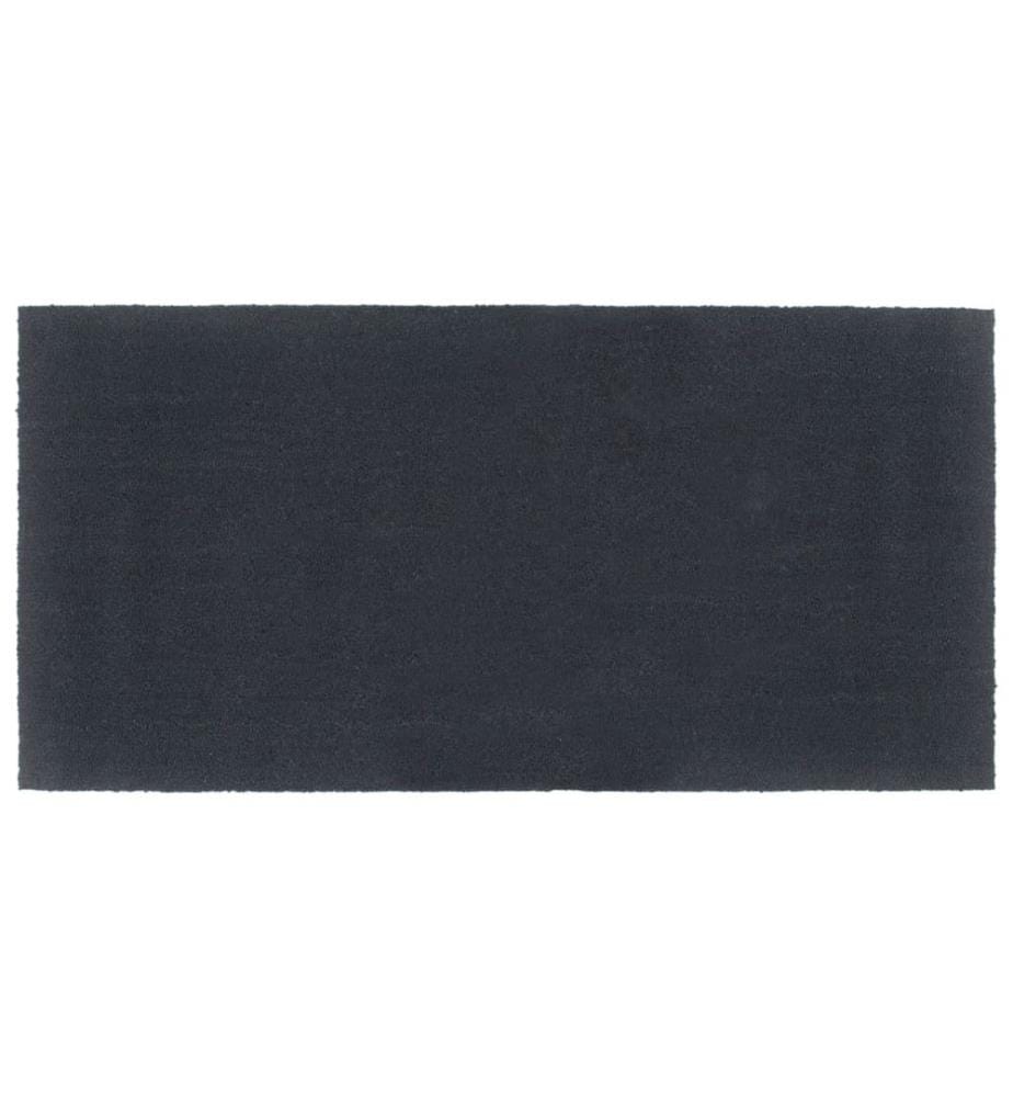 Fussmatte Dunkelgrau 100x200 cm Kokosfaser Getuftet