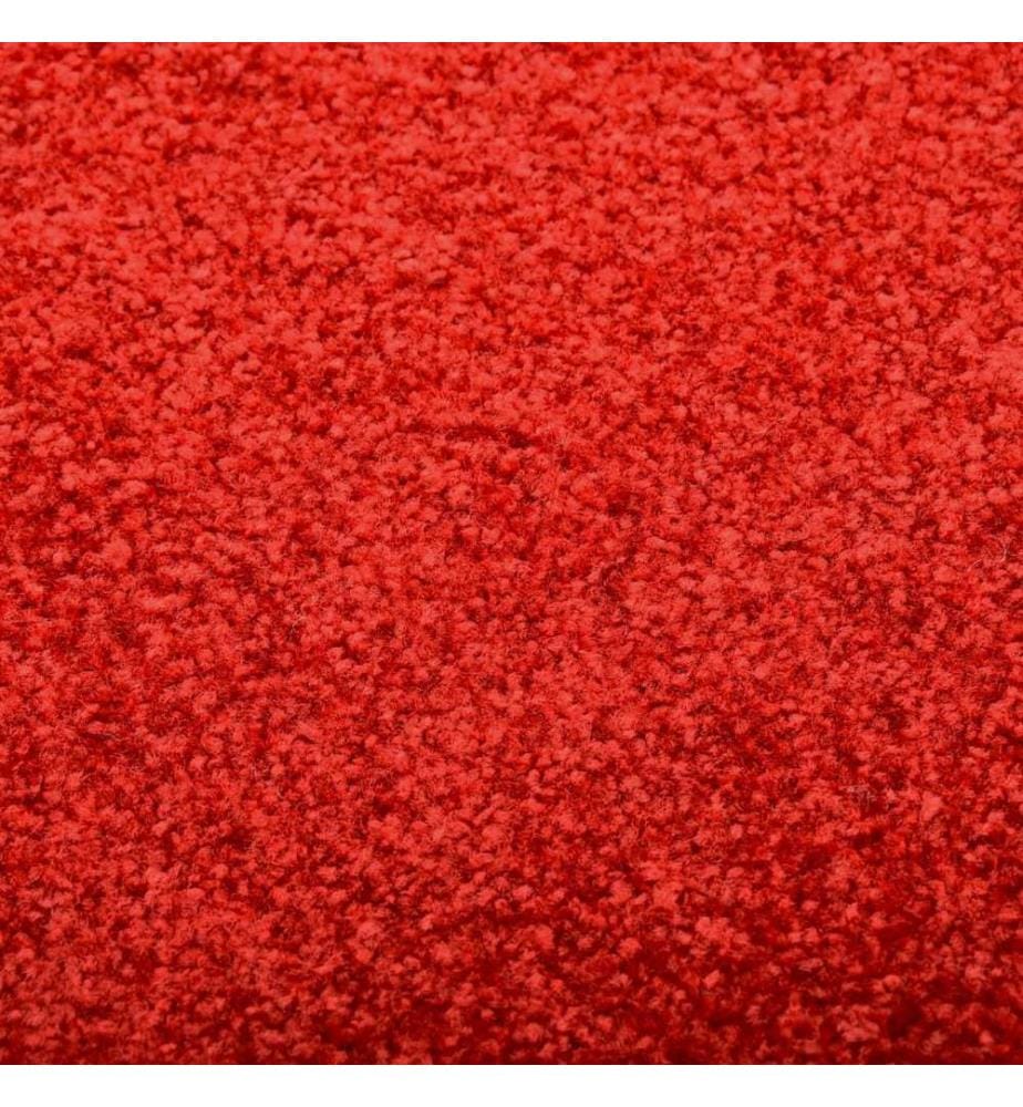 Fussmatte Waschbar Rot 40x60 cm