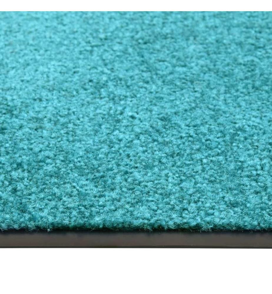 Paillasson lavable Cyan 40x60 cm