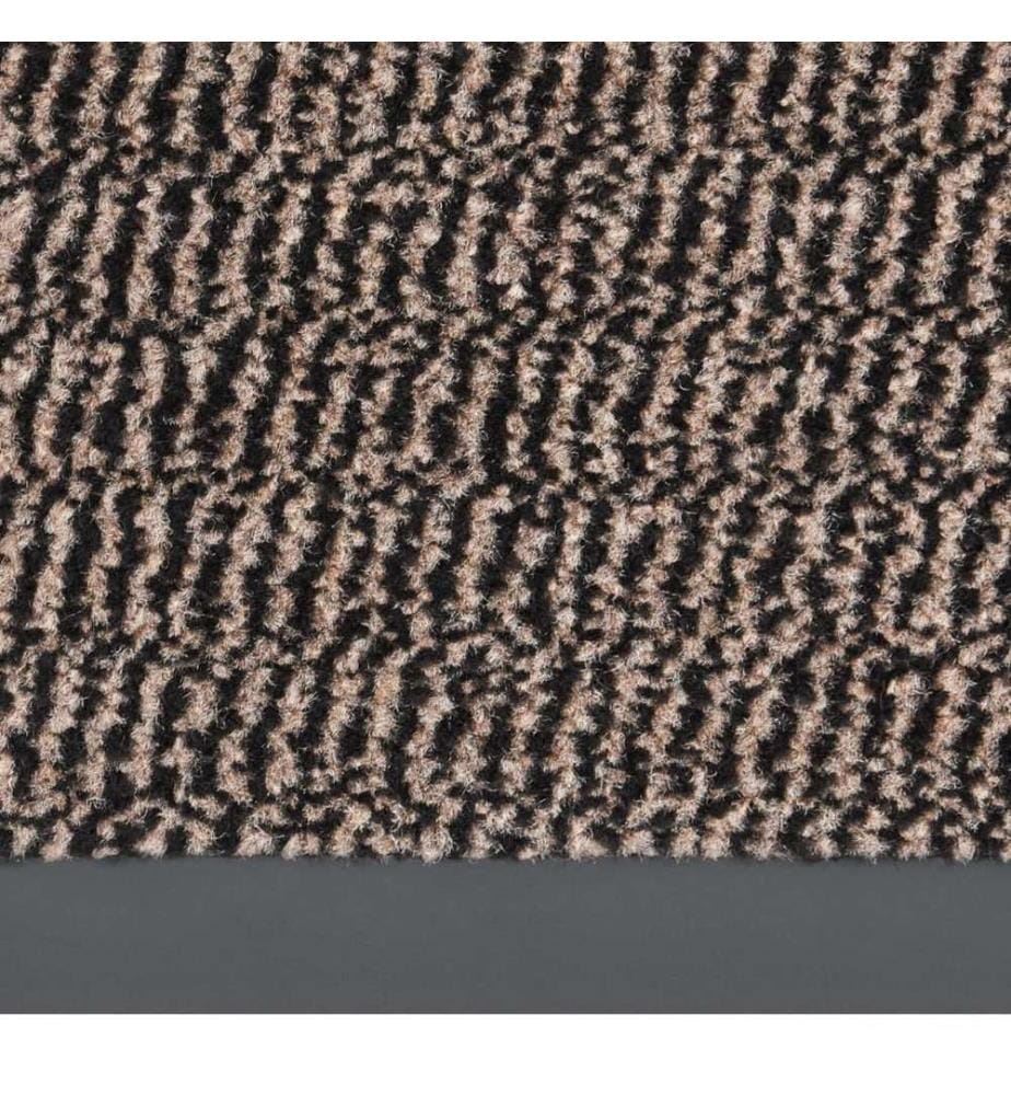 Fussmatte getuftet 40x60 cm Dunkelbraun