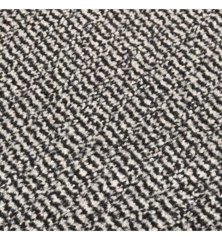 Fussmatte getuftet 80x120 cm Hellbraun