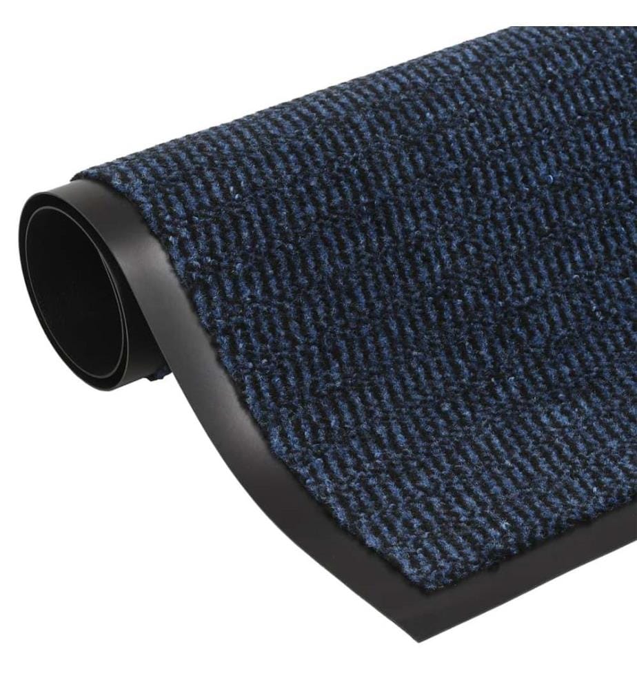 Fussmatte getuftet 60x150 cm Blau