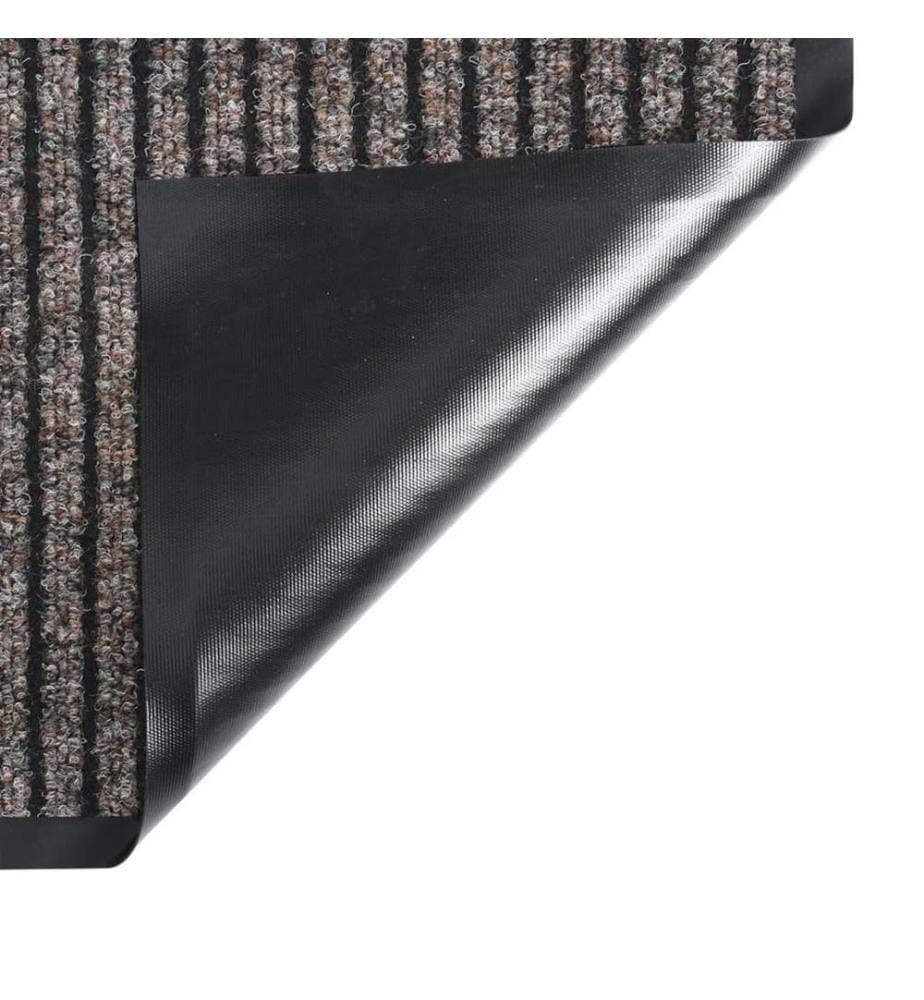 Fussmatte Gestreift Beige 80x120 cm
