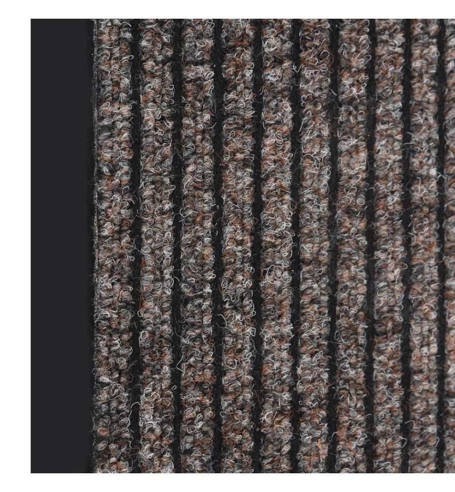 Fussmatte Gestreift Beige 80x120 cm