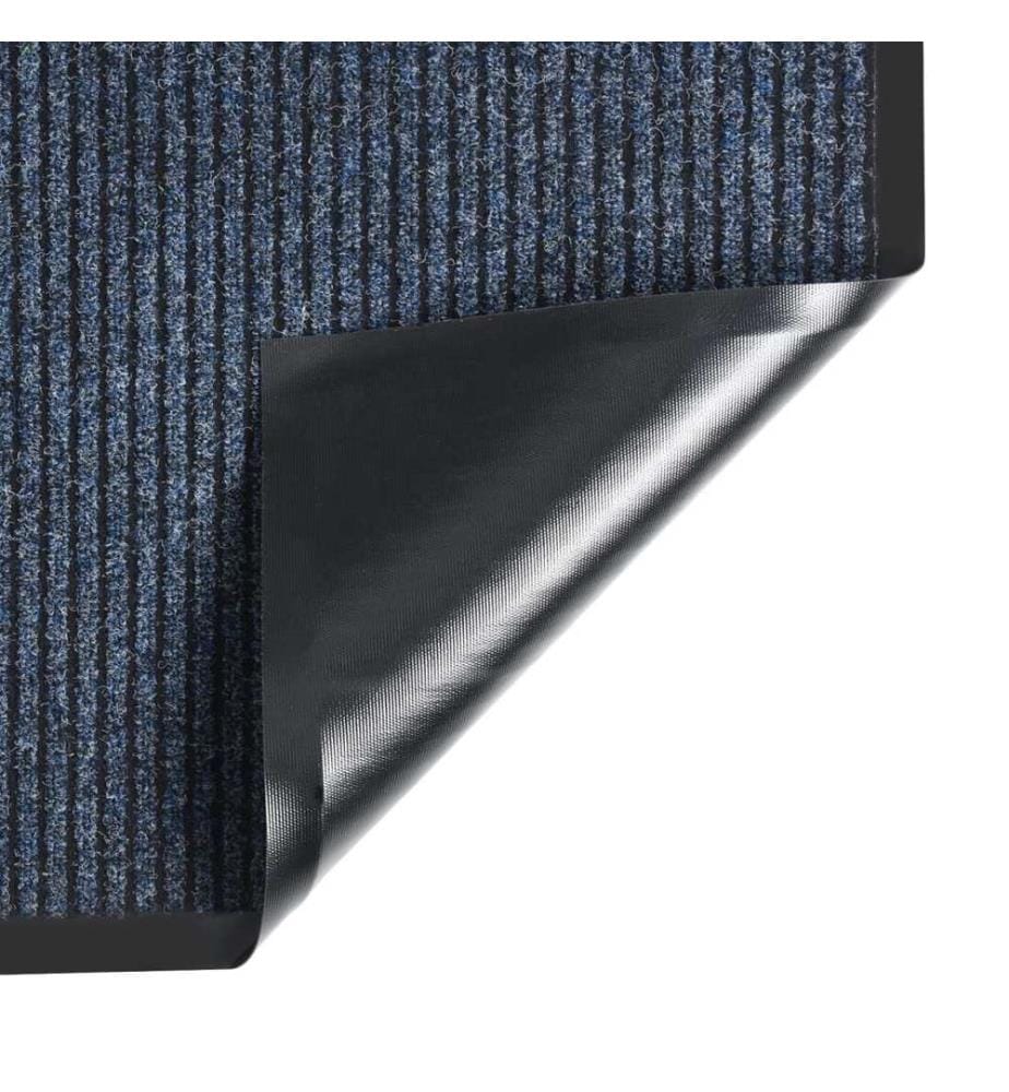 Fussmatte Gestreift Blau 60x80 cm