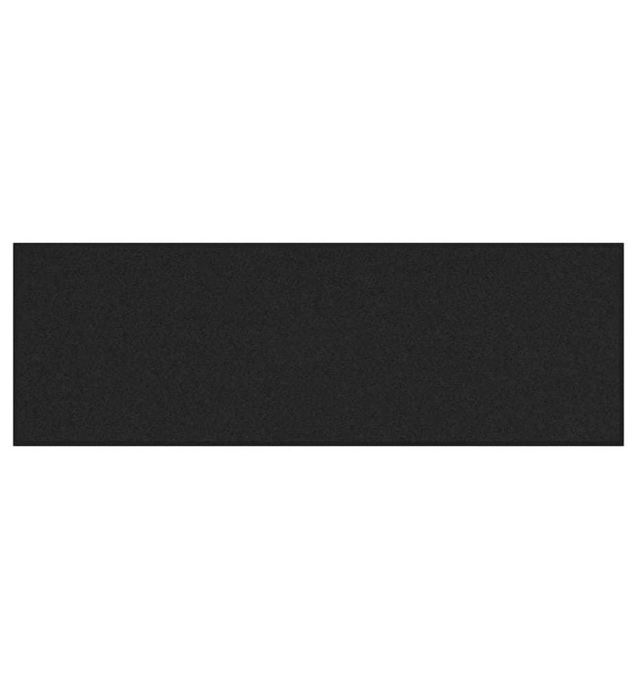Fussmatte Schwarz 60 x 180 cm 100% Polyamid