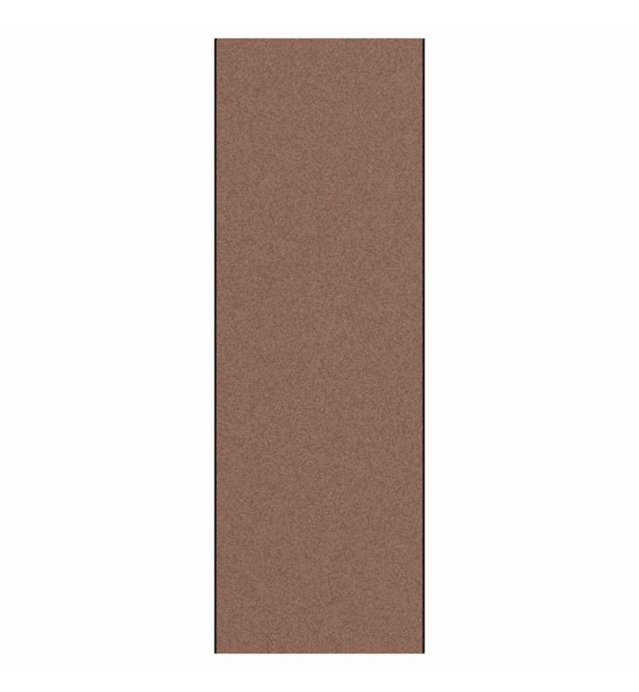 Tapis d'entrée Marron et Noir 120 x 350 cm 100% Polyamide