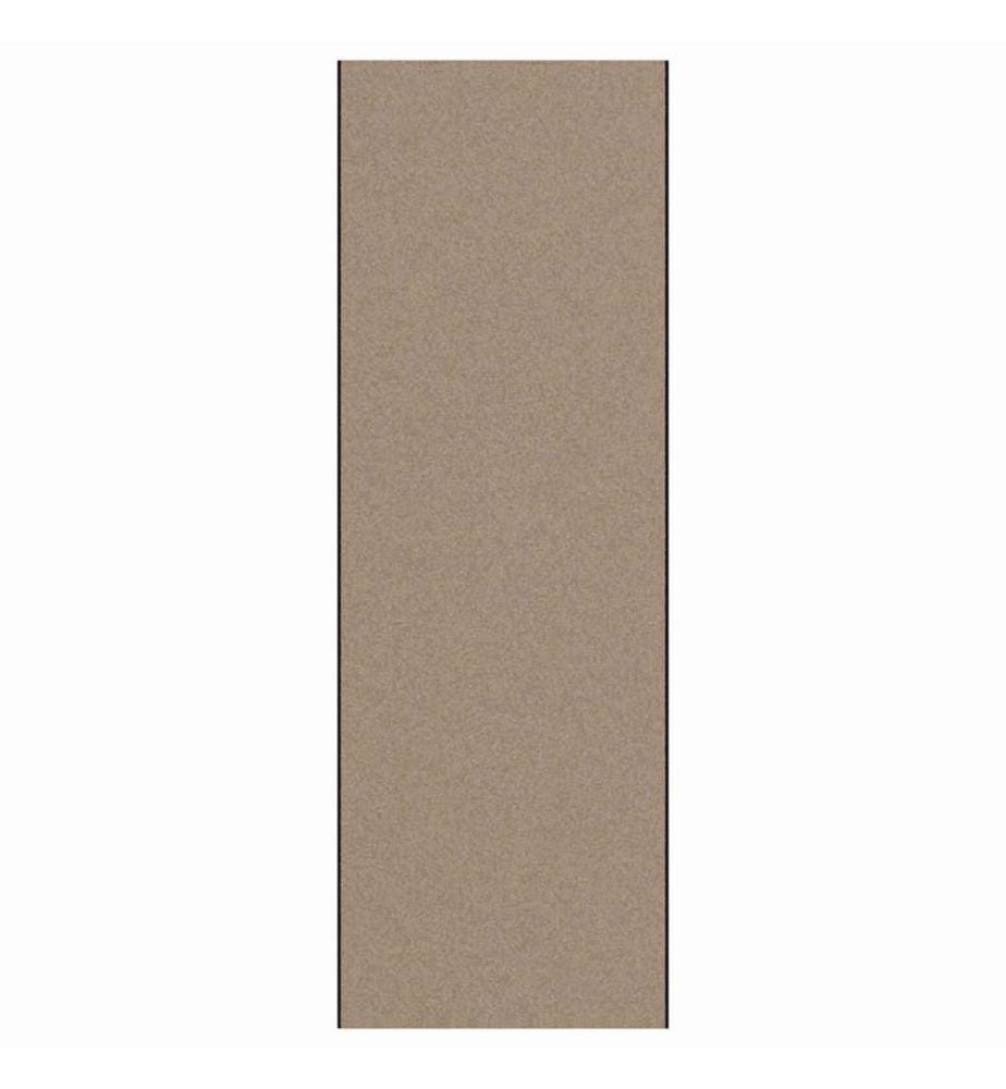 Tapis d'entrée Beige et Noir 120 x 350 cm 100% Polyamide